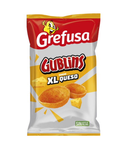 APERITIVOS GUBLINS XL QUESO B/110 GR 1,40€