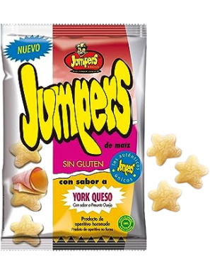 APERITIVOS JUMPER SABOR YORK QUESO B/100GR