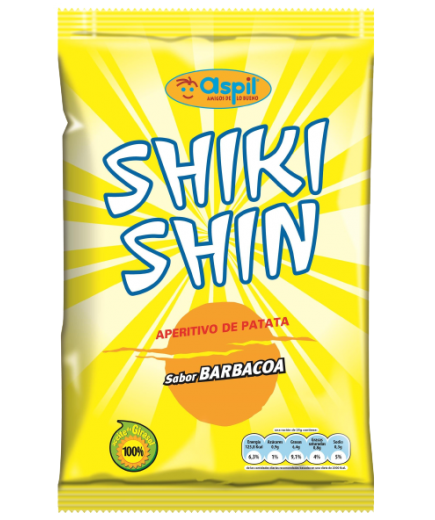 APERITIVOS SHIKI SHIN (SABOR BARBACOA) B/90 GR