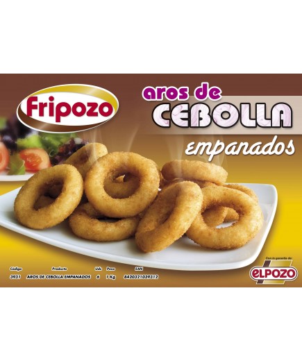 AROS DE CEBOLLA EMPANADO  C/3931 FRIPOZO B/1.KG