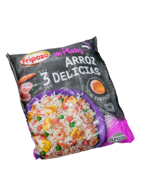 ARROZ 3 DELICIAS CONG. FRIPOZO C/67188 B/500 GR