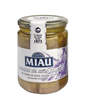 ATUN MIAU CLARO (LOMOS) A/OLIVA T/C 350 ML