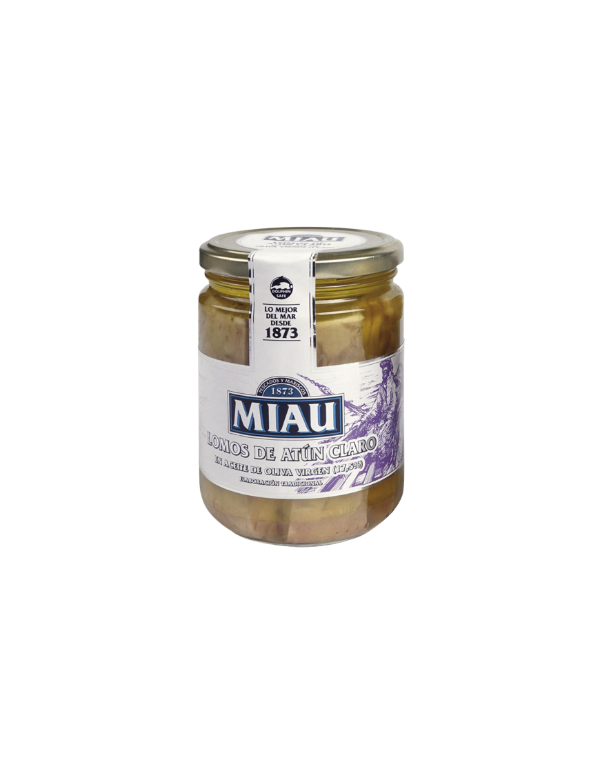 ATUN MIAU CLARO (LOMOS) A/OLIVA T/C 350 ML