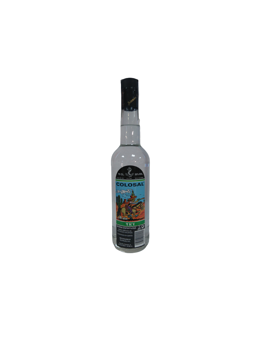 TEQUILA AGUARDIENTE COLOSAL B/70 CL