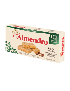 TURRON ALMENDRO S/A BLANDO RF/90811 P/200 GR