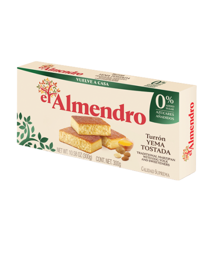 TURRON ALMENDRO S/A YEMA RF/90812 P/200 GR