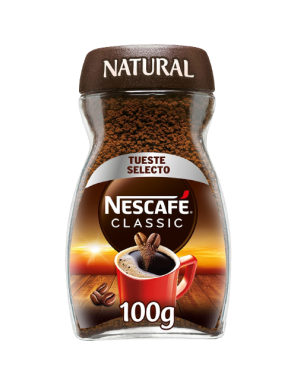 CAFE NESCAFE NATURAL SOLUBLE CLASSIC T/C 100 GR