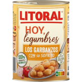 GARBANZO LITORAL C/SOFRITO (HOY LEGUMBR) L/430G