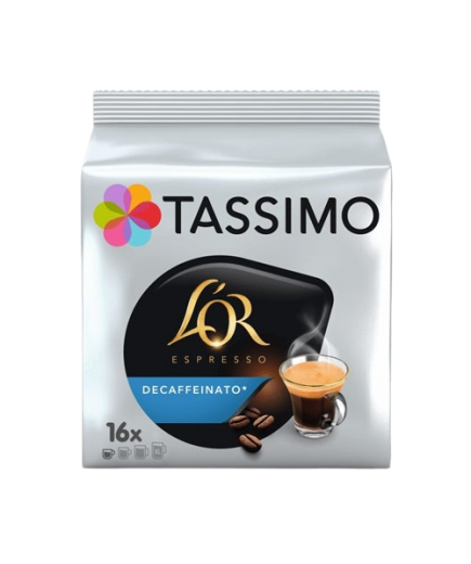 TASSIMO LOR ESPRESSO DESCAFEINADO 16CAP B/105,6 GR