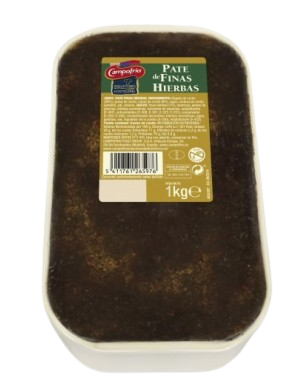 PATE CAMPOFRIO F/HIERBAS C/26597  TARRINA 2 KG