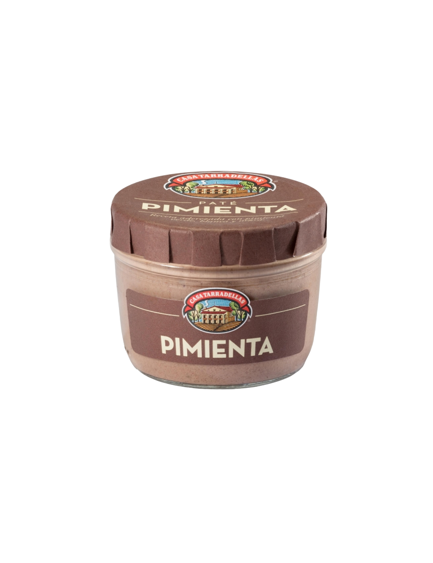 PATE CASATARRADELLAS PIMIENTA T/125 GR