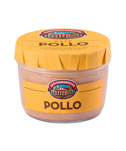 PATE CASATARRADELLAS POLLO T/125 GR