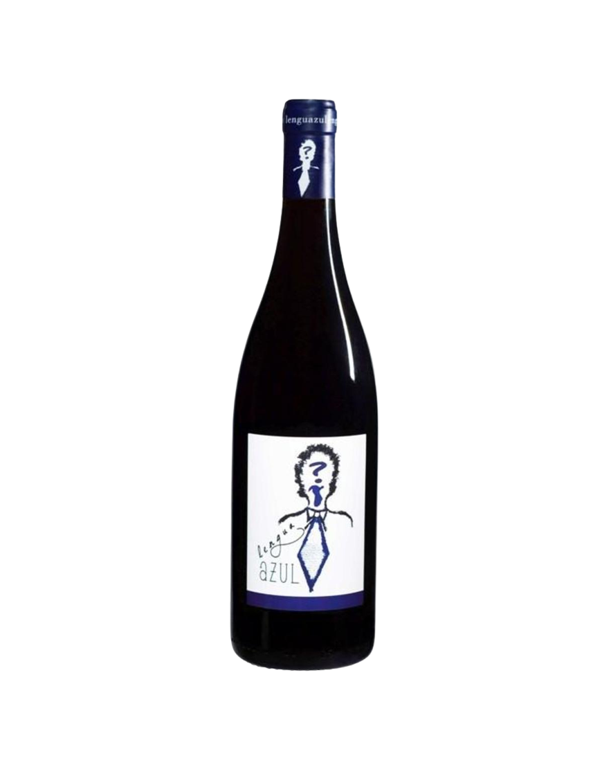 VINO LENGUA AZUL TINTO BOTELLA 75 CL.