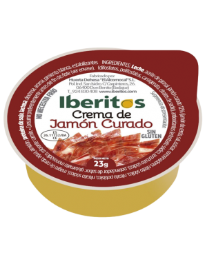 PATE CREMA IBERITOS JAMON IBERICO PORC. C/45 UD