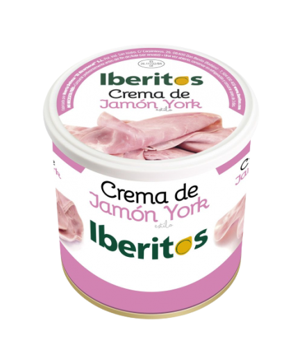 PATE CREMA IBERITOS YORK  L/700 GR