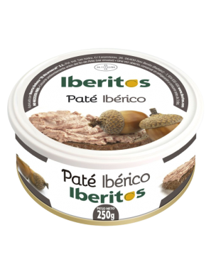 PATE IBERITOS HIGADO C/IBERICO  L/250 GR