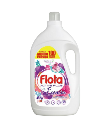 DETERGENTE FLOTA LIQ. ESENCIA 100 LAV. GFA. 5 L.