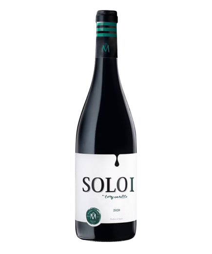 VINO PAIVA/SOLO-1 TINTO TEMPRANILLO BOTELLA 75 CL