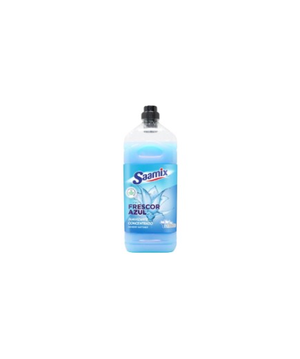 SUAVIZANTE SAAMIX FRESCOR AZUL 80 DOSIS BOT/2 L.