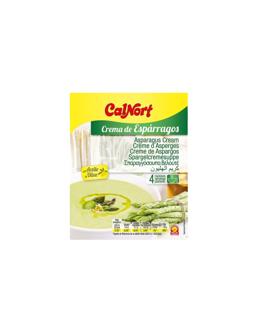 CREMA  ESPARRAGOS CALNORT SOBRE 66GR