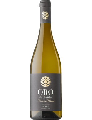 VINO ORO C.RUEDA FINCA LOS HORNOS/17.BOT/75.CL.