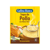 SOPA POLLO C/FIDEOS FINOS G.B. 71 GRS PACK 2+1