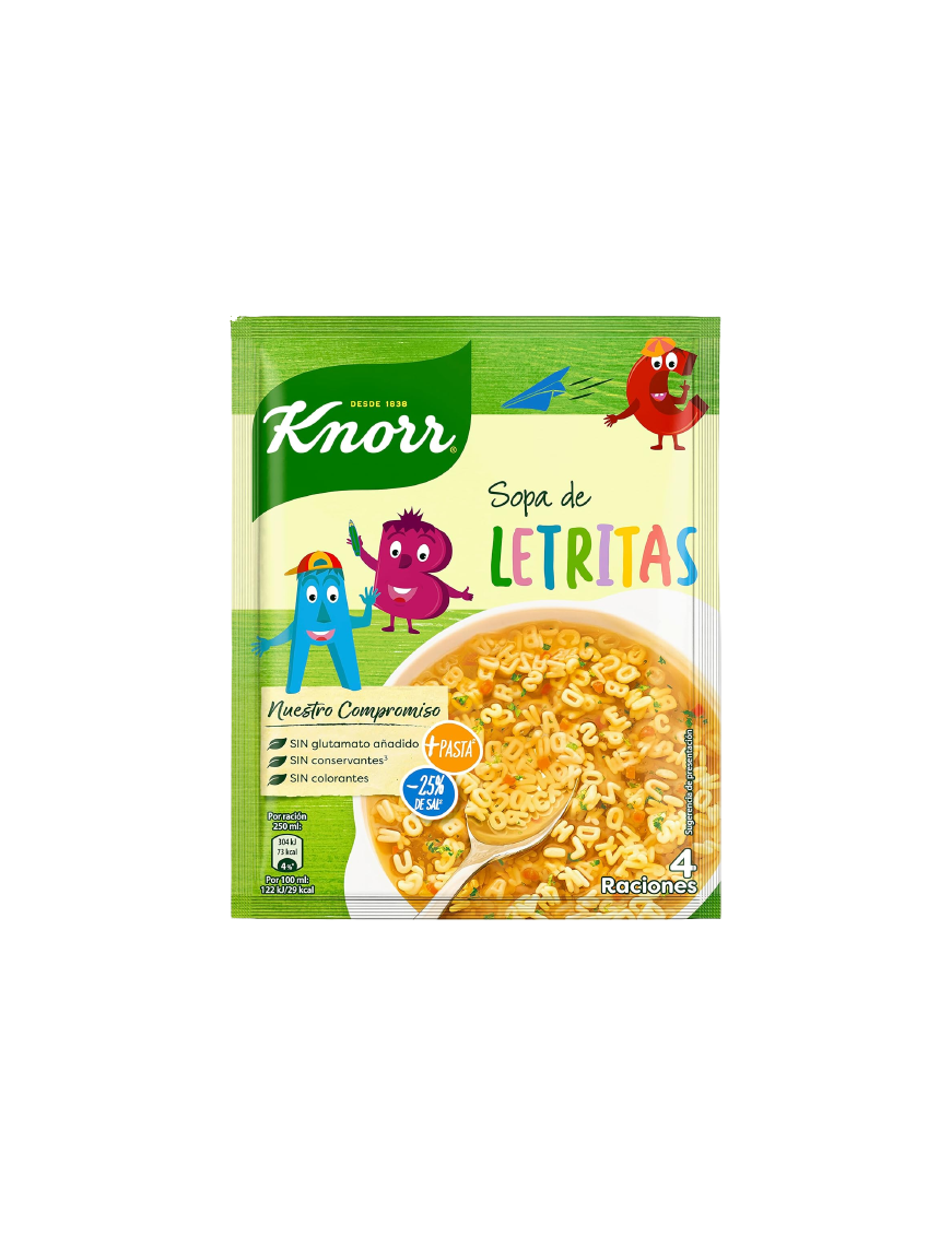 SOPA KNORR LETRITAS S/84 GR