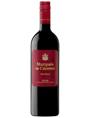 VINO MARQUES CACERES TINTO CRIANZA B/75CL