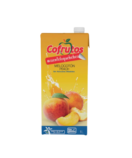 NECTAR COFRUTOS MELOCOTON S/AZUCAR B/1.L