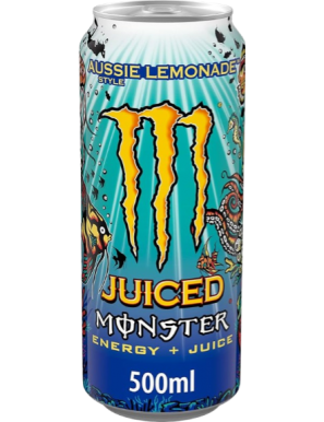 BEBIDA ENERG.MONSTER AUSSIE-LEMON L.500.ML.