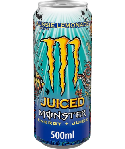 BEBIDA ENERG.MONSTER AUSSIE-LEMON L.500.ML.