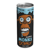 BEBIDA ENERGETICA MONKI DONKEY ALOHA COCO 250ML