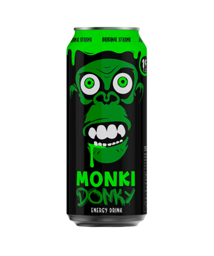 BEBIDA ENERGETICA MONKI DONKY ORIGINAL 500ML