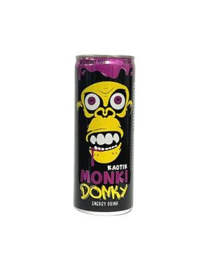 BEBIDA ENERGETICA MONKI DONKY RASPERRY MORA 250ML