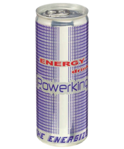 BEBIDA ENERGETICA POWERKING CLASICA LATA 250 ML