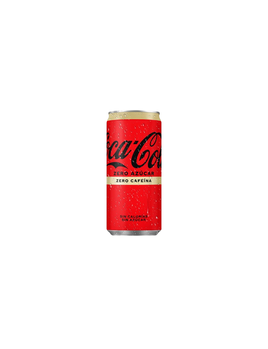 COCA-COLA LATA-200.ML ZERO ZERO X UD.