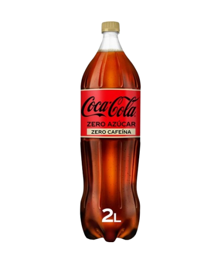 COCA-COLA PET-2.LITROS ZERO+ZERO/CAFEINA