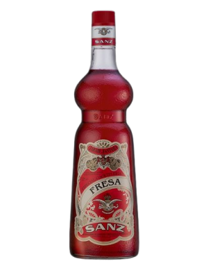 COCTEL.JARABE FRESA S/A.SANZ B/1 L