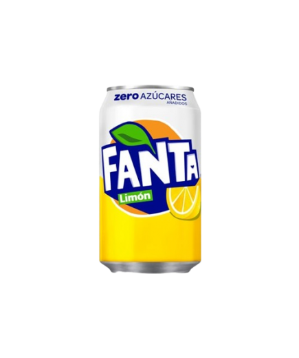 FANTA ZERO LIMON LATA-33.CL.