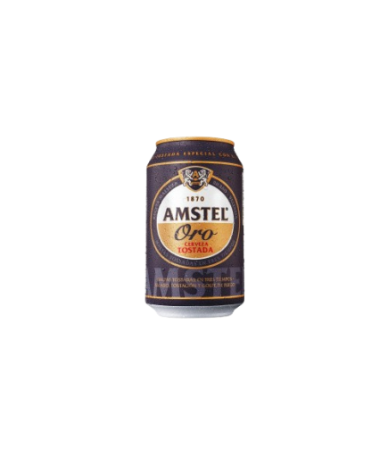 CERVEZA AMSTEL ORO-TOSTADA LATA-33.CL