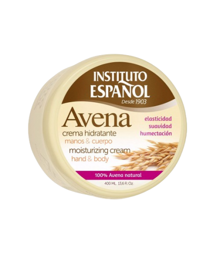 CREMA CORPORAL I/ESPAÑOL AVENA T/400 ML