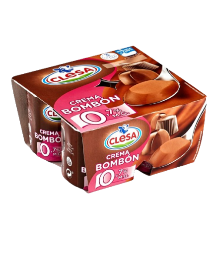 CLESA YOGUR BOMBON 0%  PACK-4 UD