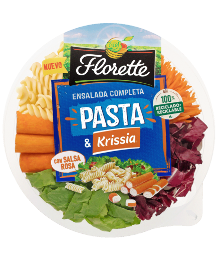 FLORETTE ENSALADA COMPLETA PASTA Y ATUN 325 GR