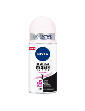 DESODORANTE NIVEA ORIGI BLACK & WHITE ROLL-ON 50ML