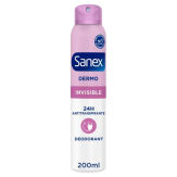 DESODORANTE SANEX DERMO INVISIBLE SP/200 ML