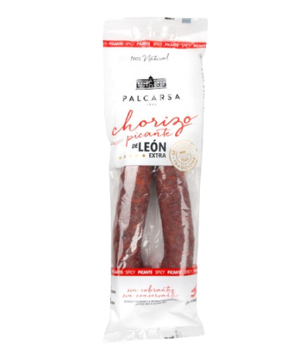 CHORIZO PICANTE AHUMADO DE LEON PALCARSA 325 GR