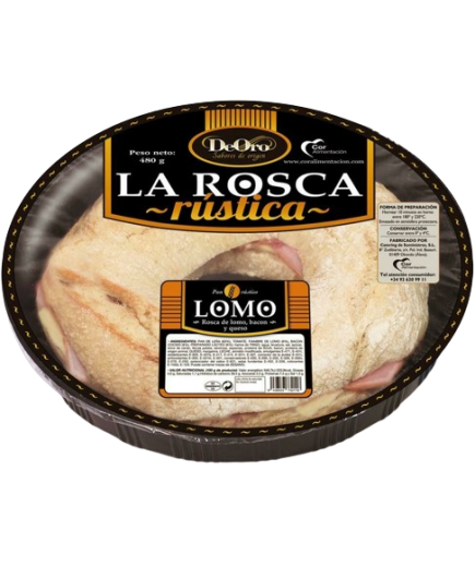 ROSCA RUSTICA LOMO DE ORO P/480GR