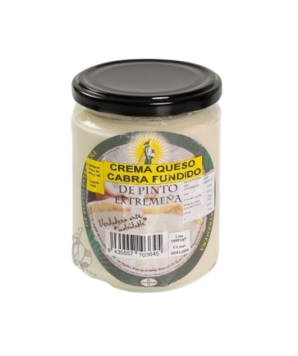 QUESO CREMA CABRA PINTO T/500G