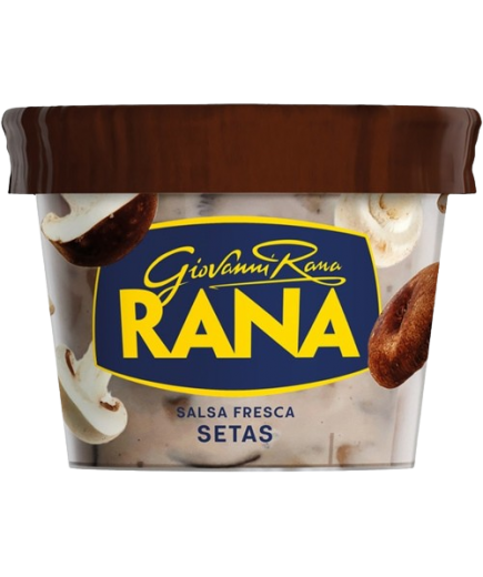 SALSA RANA REFRIGERADA SETAS Y BOLETUS B/180 GR