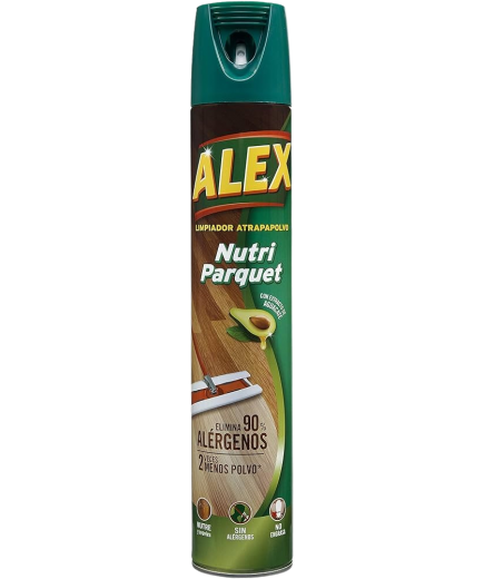 LIMPIADOR MOPAS ALEX ATRAPAPOLVO PARQUET 750ML